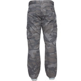 Mens Military Combat Work Casual Army Trousers Grey