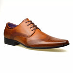 Mens Faux Leather Lace Up Smart Shoes