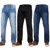 Mens Straight Leg Stretch Jeans