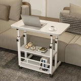 Height Adjustable Small PC Computer Desk Laptop Table