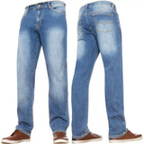 Mens Straight Leg Stretch Jeans