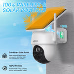 Wireless Solar Powered Security Outdoor Camera CCTV 3K FHD