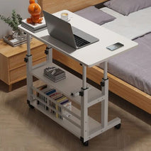 Height Adjustable Small PC Computer Desk Laptop Table