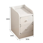 Bedroom Drawer Cabinet Small Slim Bedside Table Sofa End Side Table