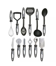 12 Piece Cooking Utensil Set Stainless Steel Kitchen Gadget