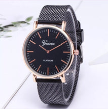 Ladies Fashion Gold Silver Black White Wrist Watches