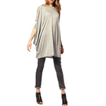 Women Batwing Long Sleeve Causal Tunic Tops - Toplen