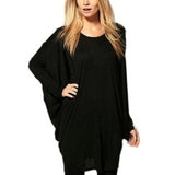 Women Batwing Long Sleeve Causal Tunic Tops - Toplen